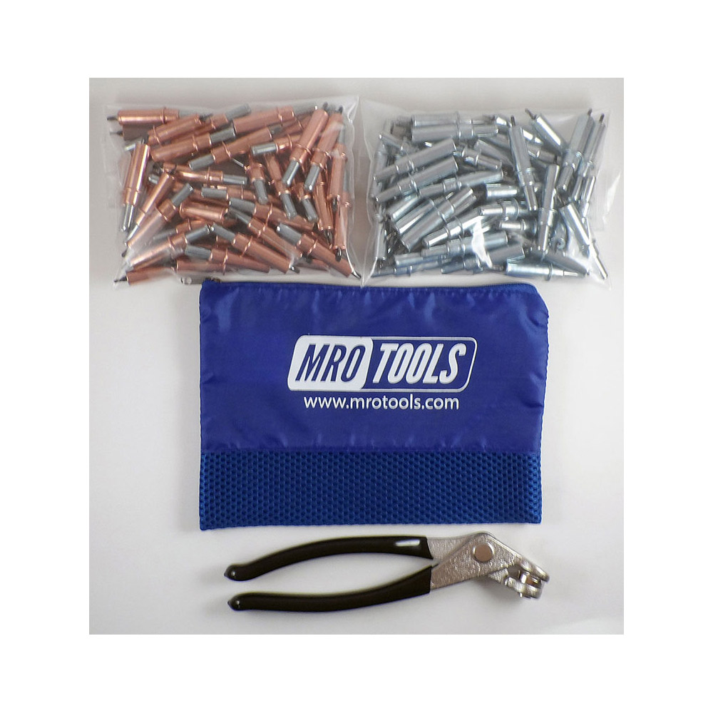 K4S1003 Standard 01/4'' 50 1/8'' & 50 3/32'' Cleco Fasteners Kit w