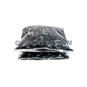 K2S1000-5/32 Standard 0-1/4'' Plier Operated Cleco Fasteners 1000 Piece Kit w/ Carry Bag