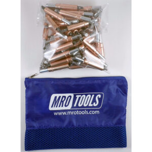 K2S50-1/4  Standard 0-1/4'' Plier Operated Cleco Fasteners 50 Piece Kit w/ Carry Bag