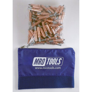 K2S50-1/8 Standard 0-1/4'' Plier Operated Cleco Fasteners 50 Piece Kit w/ Carry Bag