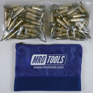 KHD2S150-3/16 Heavy Duty 0-1/2'' Plier Operated Cleco Fasteners 150 Piece Kit w/ Carry Bag