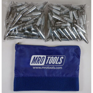 KHD2S150-3/32 Heavy Duty 0-1/2'' Plier Operated Cleco Fasteners 150 Piece Kit w/ Carry Bag