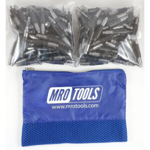 KHD2S150-5/32 Heavy Duty 0-1/2'' Plier Operated Cleco Fasteners 150 Piece Kit w/ Carry Bag