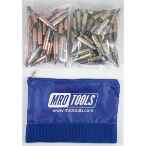 KHD3S100-1 Heavy Duty 0-1/2'' 50 1/8'' & 50 3/16'' Cleco Fasteners Kit w/ Carry Bag