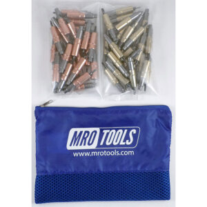 KHD3S50-1 Heavy Duty 0-1/2'' 25 1/8'' & 25 3/16'' Cleco Fasteners Kit w/ Carry Bag